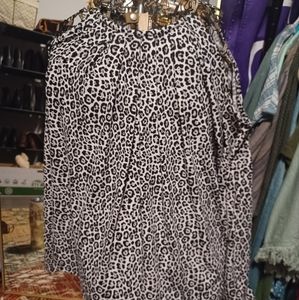 MICHAEL KORS Womens Open Shoulder Blouse